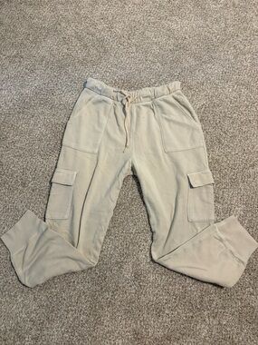 PINK Victoria's Secret Cream Cozy Terry Sweatshorts